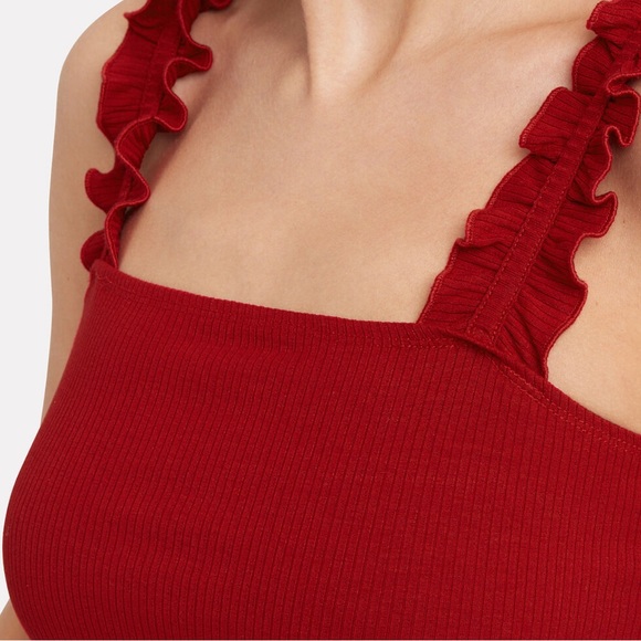Intermix Ivy Ruffle Tank Top - Picture 3 of 8
